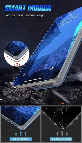 Funda Para Xiaomi Redmi Note 10s Carcasa, Espejo Funda B3057