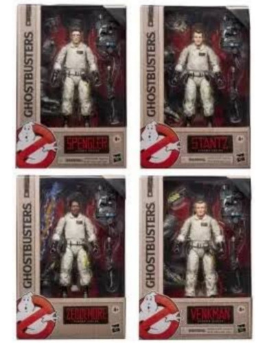 Egon Spengler Winston Zeddermore Ghostbusters Plasma Series