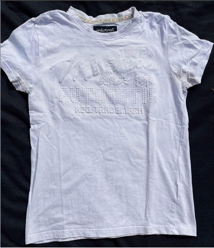 Remera Mistral Talle 16 Blanca