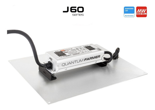 Imagen 3 de 7 de Panel Led Cultivo Indoor Quantum Farmer J60 Samsung