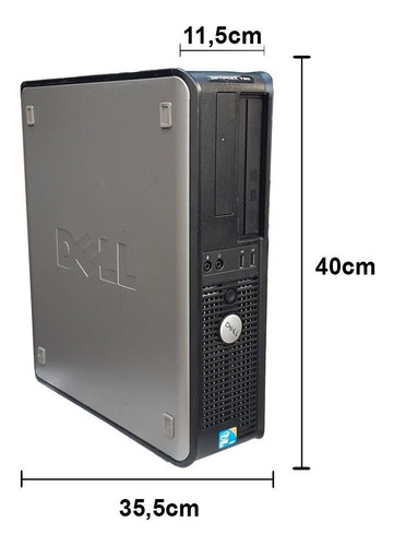 Kit Cpu Dell Optiplex Core 2 Duo 8gb 1tb Wifi + Monitor 20 (Usado)