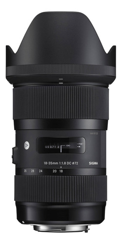Sigma 18-35mm F/1.8 Dc Hsm Art Lente Para Nikon F