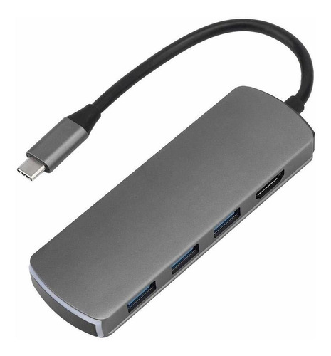 Erounder Usb Hub 3.0 Multifuncional 6 1 Acoplamiento Tipo-c