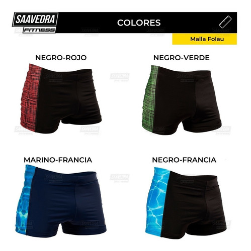 Imagen 7 de 10 de Malla Zunga Natacion Hombre Short Safit Uv50 Cloro Friendly®