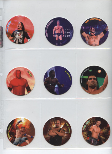 Tazos Wwe Colección 175 Y 135 Slam Attax Año 2008 Sabritas (Usado)