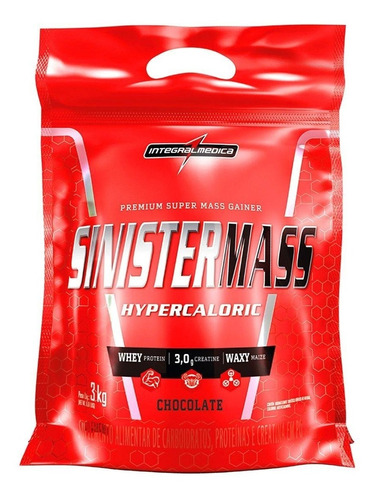 Hipercalórico Sinister Mass 3kg - Integral Medica