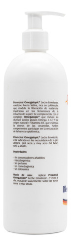 Proavenal Omegatopic Leche Emoliente Cuidado Corporal 500ml