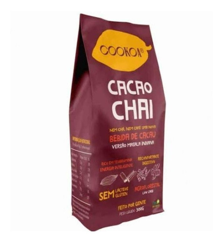 Cacao Chai - Bebida De Cacau Com Especiarias Da Índia Cookoa