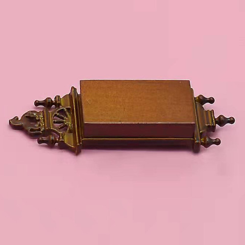 Mini Reloj De Péndulo De Casa De Muñecas En Miniatura 1:12