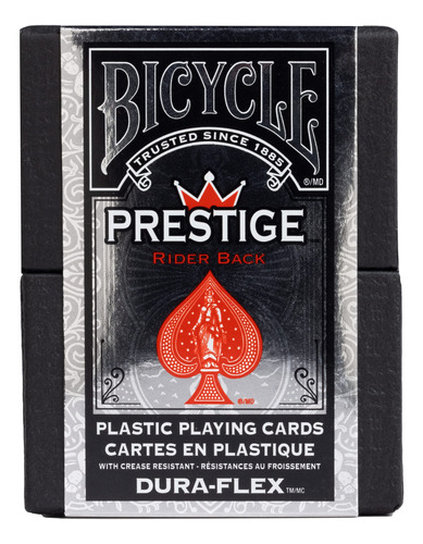 Tarjetas De Juego De Plástico Bicycle Prestige (los Colores
