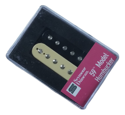 Seymour Duncan 59 Zebra Sh 1b Bridge 4 Conductores Humbucker