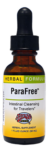 Herbs Etc. Parafree Limpieza Intestinal 30 Ml 1 Oz Sabor Natural