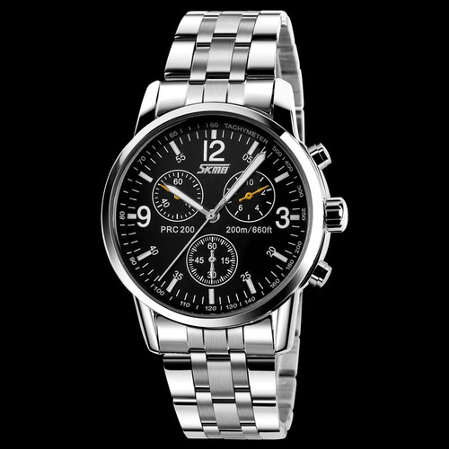 Imagen 2 de 3 de Reloj Pulsera Hombre Skmei Moda Casual De Cuarzo Caballero