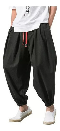 Pantalones Harem Para Hombre Pantalones Estirados Hombre