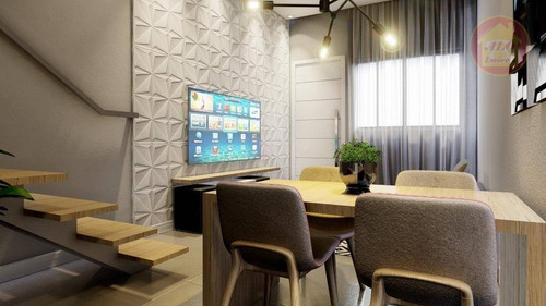 Sobrado À Venda, 44 M² Por R$ 210.000,00 - Ocian - Praia Grande/sp - So0638