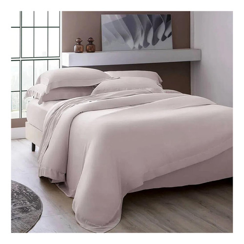 Jogo De Cama Queen 400 Fios Bali Bambu - Kacyumara Rose