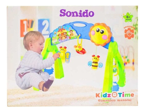 Gimnasio Musical Multicolor Con Luces Para Bebés Kidz Time