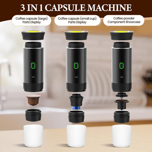 Para Para Máquina Espresso Portátil,cafetera 3 En 1,60ml /
