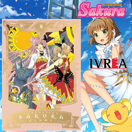 Sakura Cardcaptor Edicion Deluxe 08 Ivrea Tomos