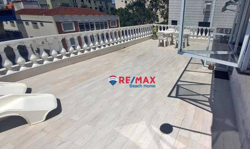 Imagem 13 de 30 de Cobertura Com 3 Dormitórios À Venda, 180 M² Por R$ 330.000,00 - Praia Da Enseada Rufinos - Guarujá/sp - Co0296
