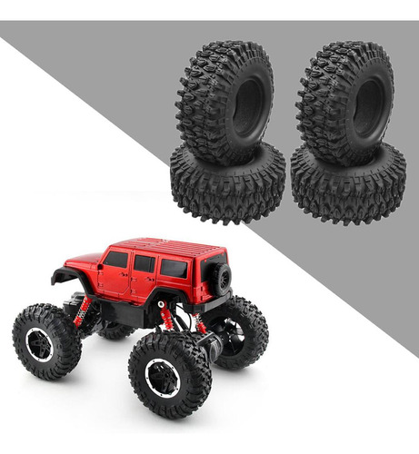 Llantas Y Neumáticos Rc 4x Para 1/10 Trx4 Axial 120 Mm
