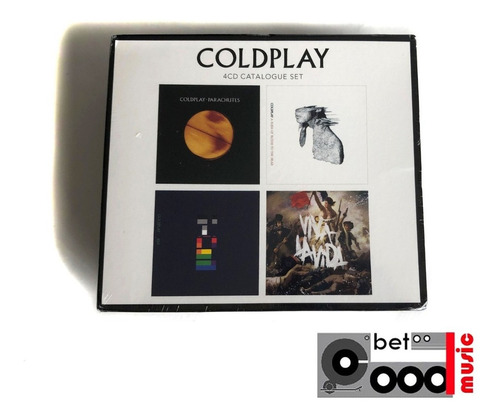 Cd Coldplay - Box Set, 4 Cd Caja Edición Limitada