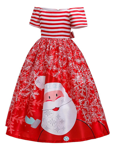 Vestido Para Niñas, Año Nuevo, Navidad, Princesa, Largo, Eur