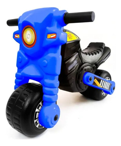 Moto Andarin Pata Pata Xr Motito Infantil Ruedas Grandes Azul