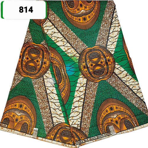 Tecidos Africanos ( Ankarás,capulanas E Panos) Marrom-claro Listras 100 Algodão