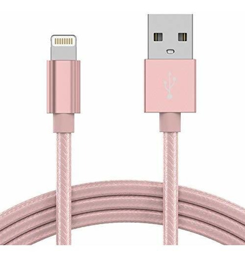 Lightning Para iPhone Pro Max Mini Xr Xs iPad Rosa Yh