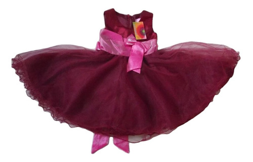 Vestido Infantil Festa Dama Florista  Renda Marsala 