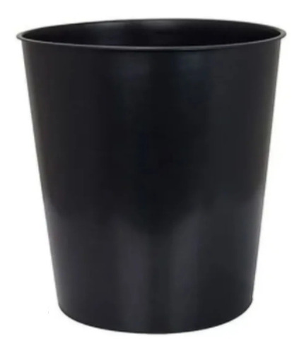 Imagem 2 de 5 de Kit 4 Lixeira Escritório Cesto Multiuso 10l Preto Full