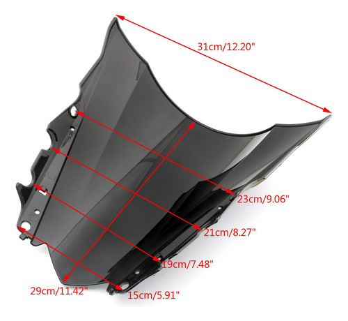 Parabrisas For Yamaha Yzf-r25 2014-2018 Yzf-r3 15-18