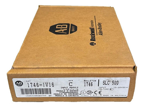 New Allen Bradley 1746-iv16 /c Slc 500 Digital Input Mod Bbz