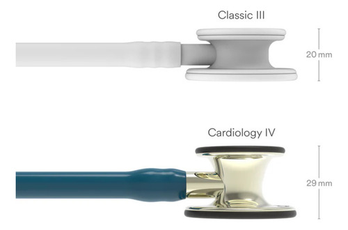 Estetoscopio Littmann Cardiology 4 Ref. 6190 + Grabado Láser Caribbean Champaña