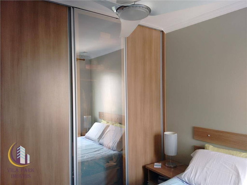 Imagem 17 de 30 de Apartamento 2 Dormitórios, Armários Planejados, Piscina, Churrasqueira, 01 Vaga - Presidente Altino, Osasco. - Ap0011