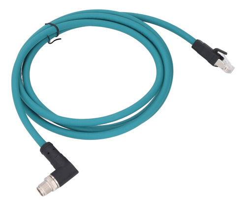 Cable M12 A Rj45, Conector Cat6a Ethernet De 8 Pines X Blind