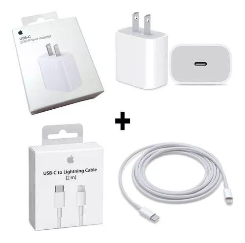 Cargador Iphone Adaptador de corriente 20W USB-C