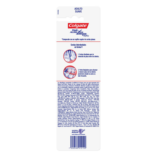 Cepillo de dientes Colgate Zig Zag Plus Soft suave pack x 2 unidades