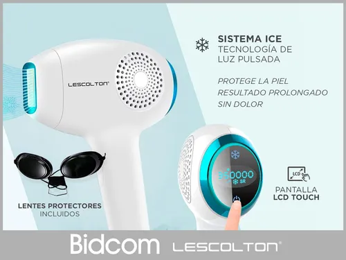 Depilacion Definitiva Maquina Depiladora Lescolton Ice Pro