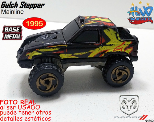 Hot Wheels Usado Hwargento Gulch Stepper N4702 1995