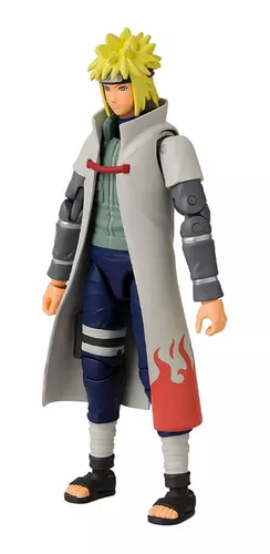 MINATO NAMIKAZE ANIME HEROES - NARUTO SHIPPUDEN - BANDAI na Geek