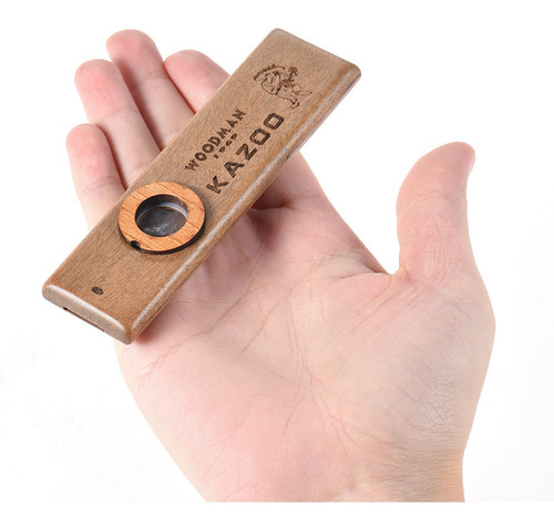 Imagem 6 de 6 de Madeira Kazoo Instrumento Musical Ukulele Guitarra Parceiro