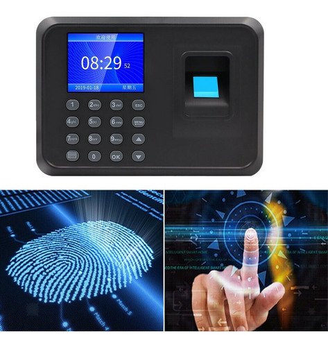 Control De Asistencia Con Huella Reloj Control Asistencia Re