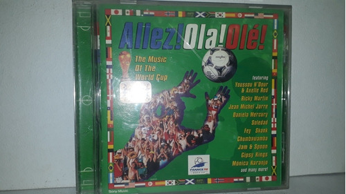 Allez ! Ola ! Ole ! Cd Copa Del Mundo 98 Cat Music 