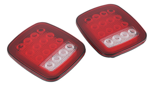 Marcador Lateral Reversible De 16 Led, Doble Color, Rojo Y B