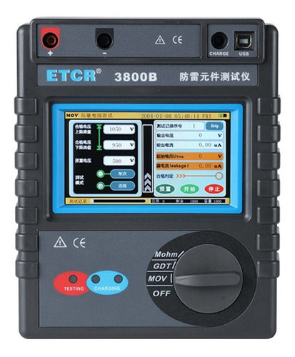 Telurimetro Medidor Resistencia Protec Comps Etcr3000b