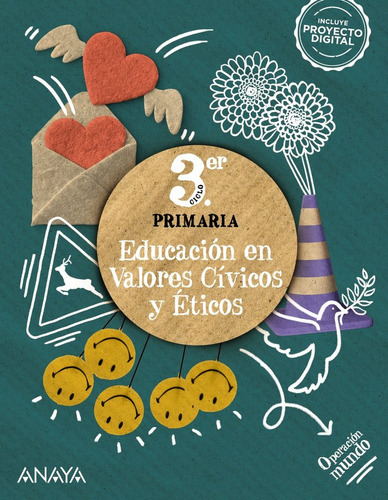 Educacion Valores Civicos 3ãâºciclo Ep Andalucia 23, De Aa.vv. Editorial Anaya Educacion, Tapa Blanda En Español