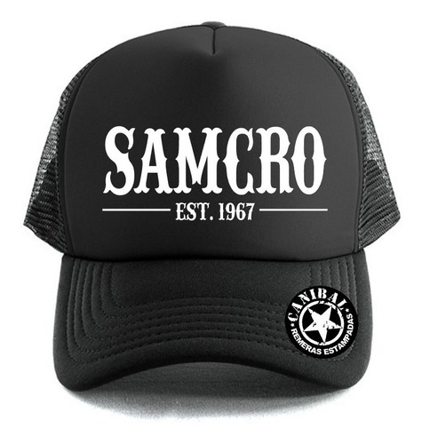 Gorras Trucker Samcro Sons Of Anarchy Remeras Canibal