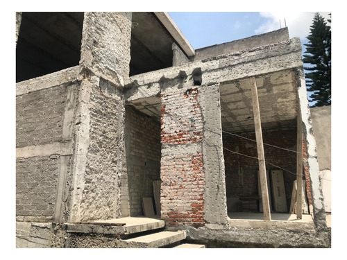 Imagen 4 de 14 de Terreno Con Obra Negra En Pedregal